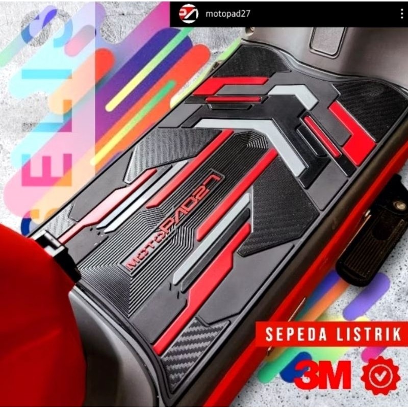 Promo Cuci Gudang Karpet Sepeda Listrik Uwinfly/Goda/Exotic Dll - Premium Quality