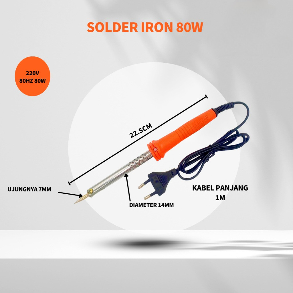 Solder 80W TOFUDA / Solder TOFUDA 80 WATT/Solder PVC 80watt