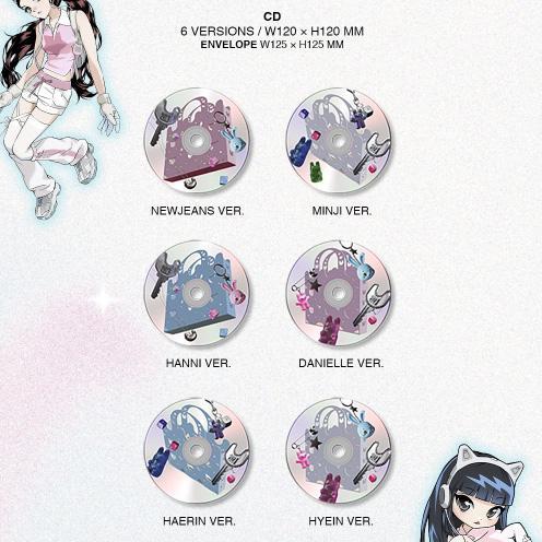 NewJeans - NewJeans 2nd EP 'Get Up' (Bunny Beach Bag ver.) - WHITE