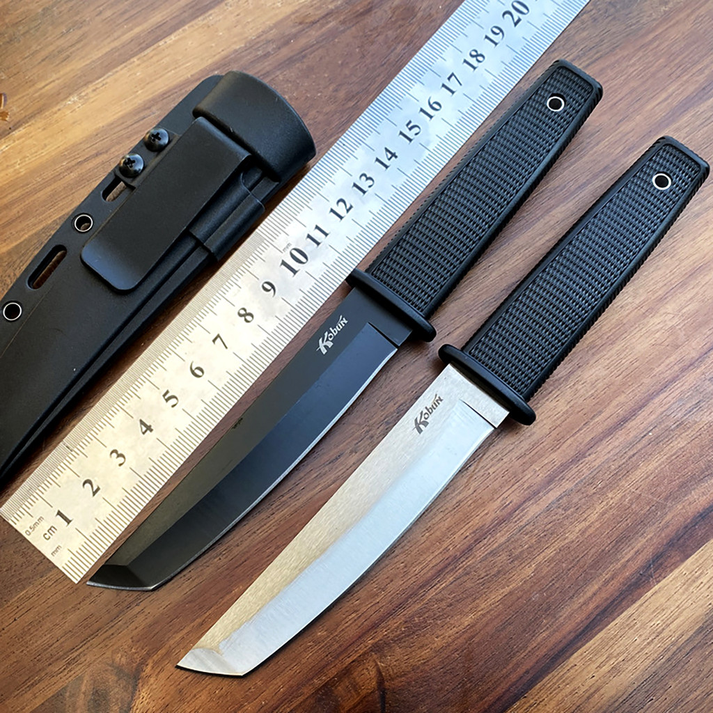 Pisau Survival Kit Kobun Cold Steel | Pisau Tactical Kobun Fix Knife Military Outdoor