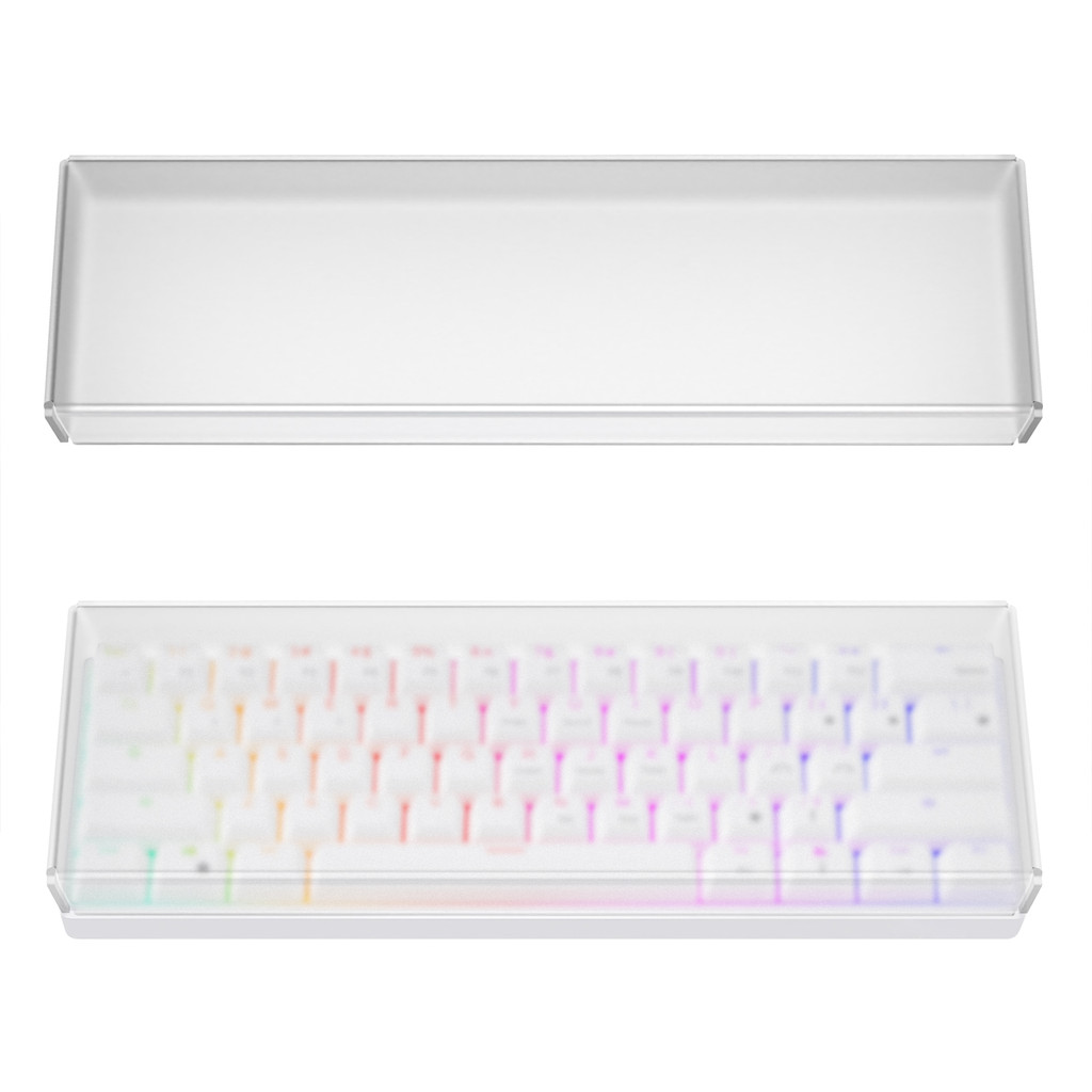 Geekria Premium Acrylic Keyboard Dust Cover for 60% Compact 61 Keys Keyboard Compatible with RK ROYA