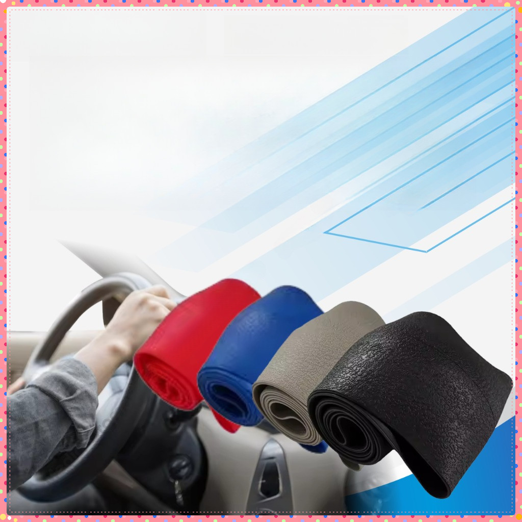 Cover Stir Mobil Silikon Cover Car Steering Penutup Roda Kemudi Silikon Mobil Sarung Stir Setir Mobi