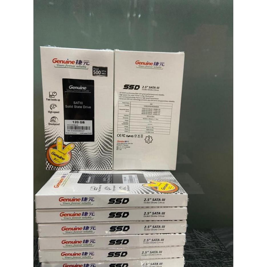 Genuine SSD Sata 3 120GB/ 240GB/ 480GB/ 1TB 2.5" - 120GB