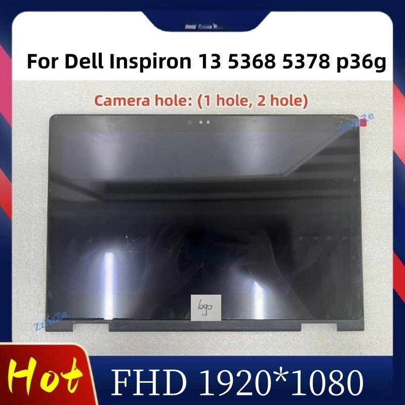 133 LCD Touch Screen For DELL piron 13 5368 5378 5379 7368 5000 p69g P69G001 LCD Assembly Replacemen