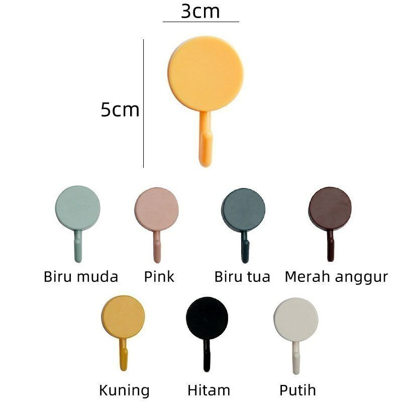 GANTUNGAN BAJU DINDING BULAT GANTUNGAN TEMPEL GANTUNGAN HOOK TEMPEL GANTUNGAN BAJU TEMPEL DINDING