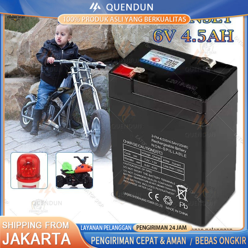 Baterai Aki Kering 6V 4.5Ah / 12v 8ah Baterai UPS Battery Lampu Emergency/Aki Kering Sprayer Elektri