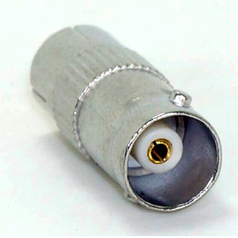 100pcs BNC Female to RCA Male Plug Coax Adapter Connector Coupler Plug For CCTV Security Camera