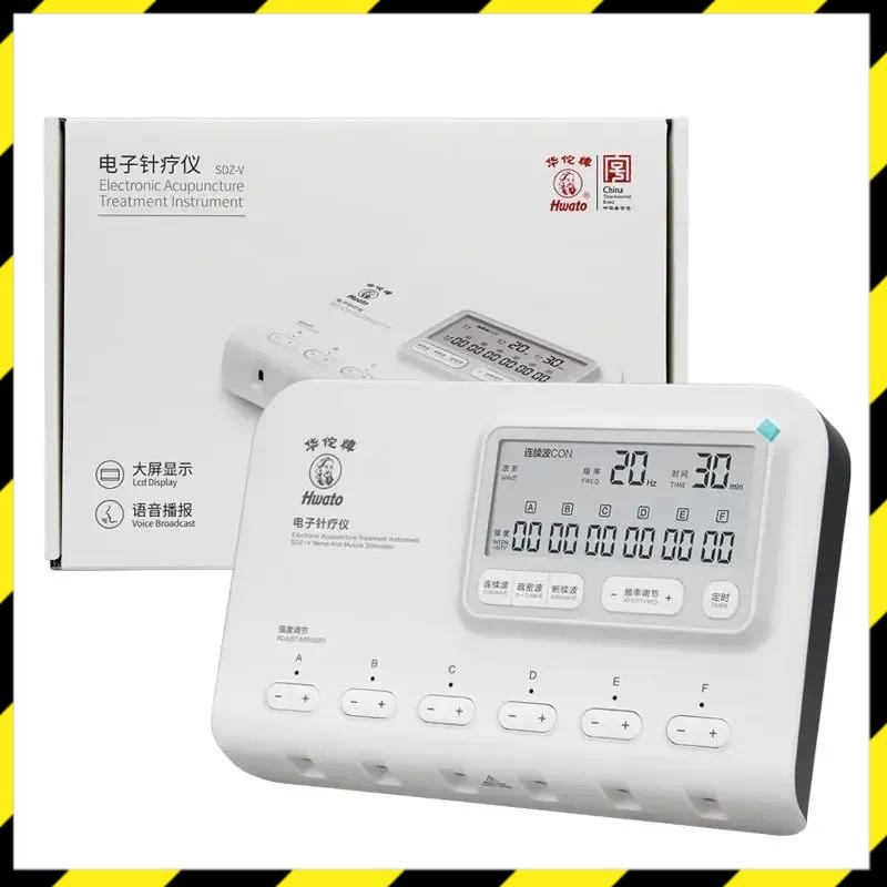Hwato SDZ-V Electrical Acupuncture Therapy Nerve and muscle stimulator 6 Channel EMS TENS Electroacu