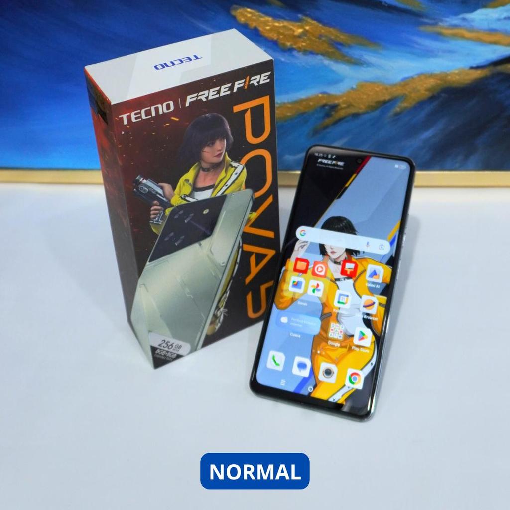 TECNO POVA 5 8/256 GB HP SECOND ORIGINAL SINAR MUTIARA CELL