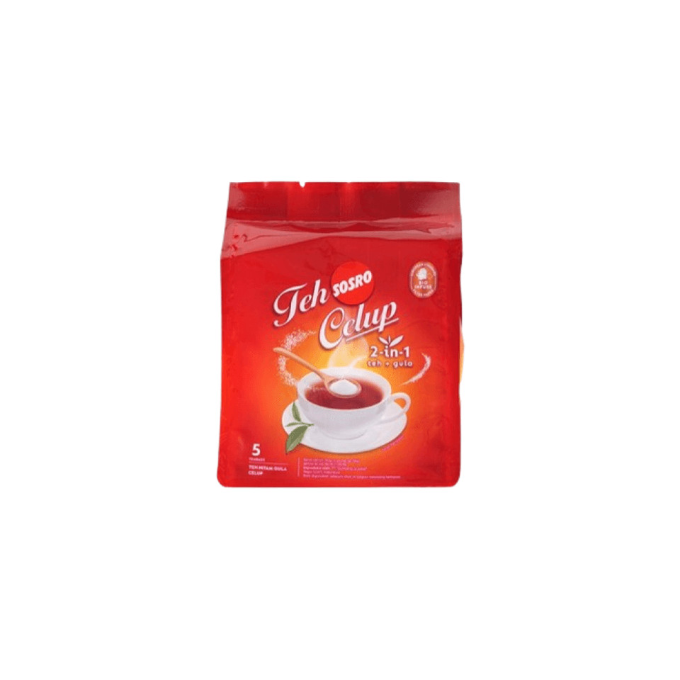 Sosro Teh Celup 2 in 1 Box 5 x 18 gr