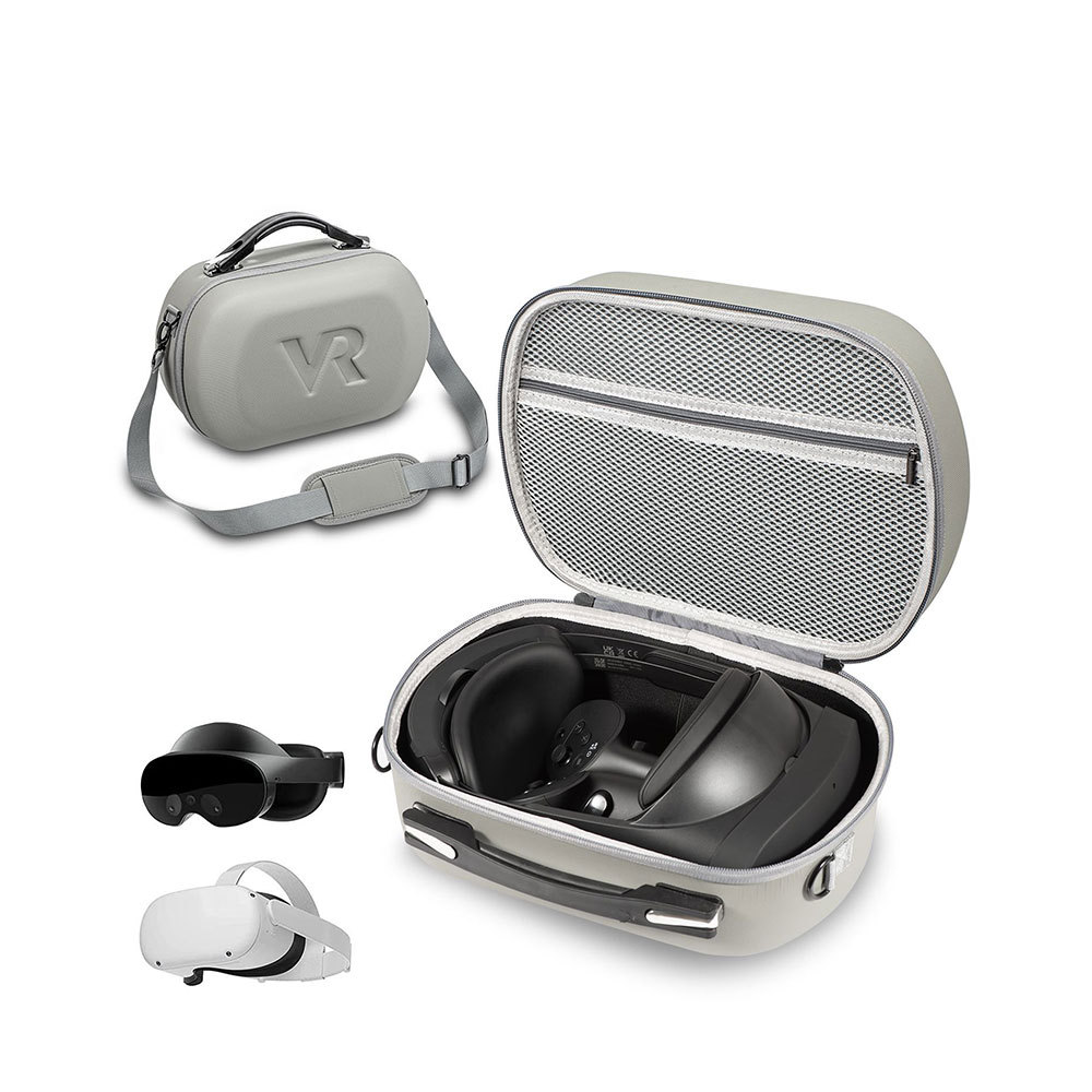 Storage Bag For Meta Quest Pro Headset Protective Portable Hard Carrying Case For Quest 3/2 VR for P
