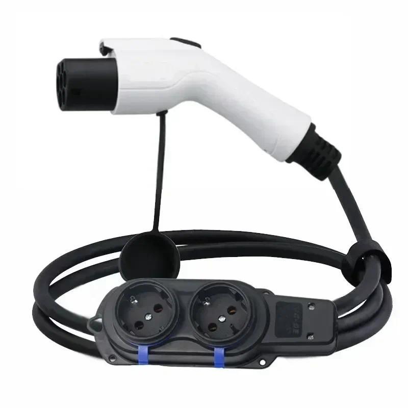 Electric Car Side scharge Plug EV V2L GBT EV charging BYD NETA Vehicle Charger Outdoor Camping Exten