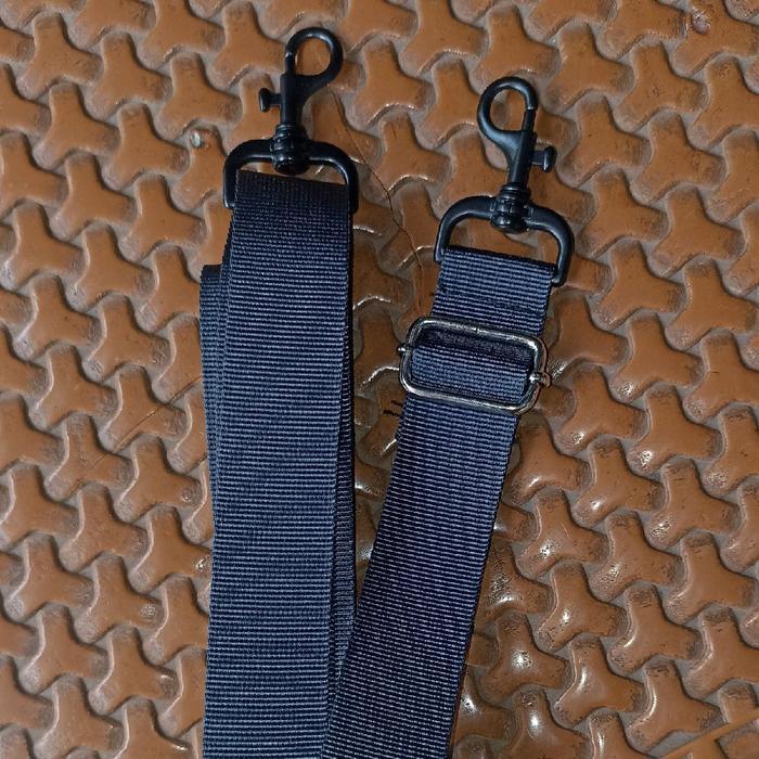 tali selempang tas wanita - hitam putih