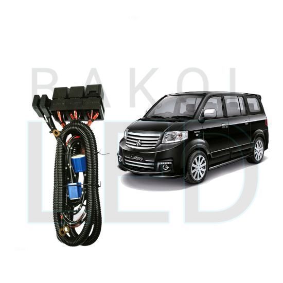 Relay Set Lampu Utama LED H4  Mobil Suzuki APV BL