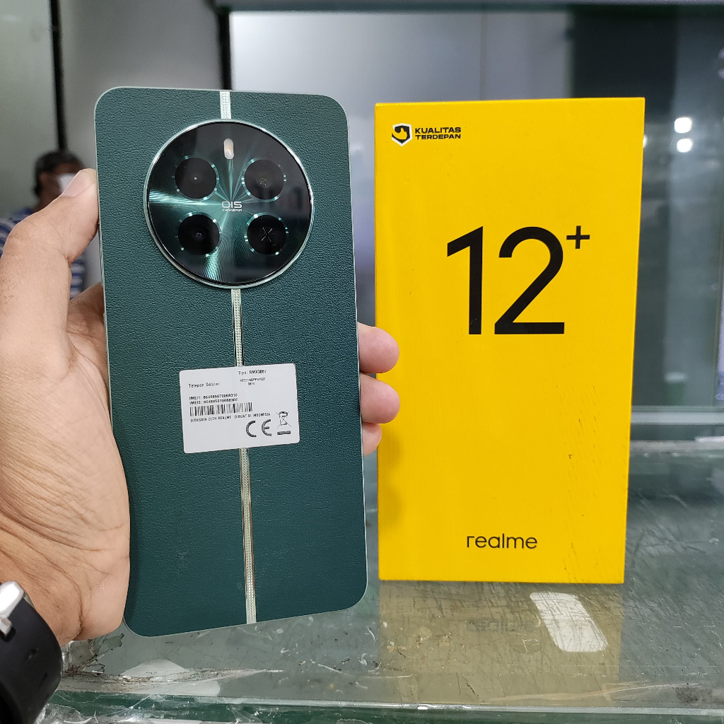 Realme 12 Plus 5G Ram 8/256GB | Ram 12/512GB Second Resmi Gadget Style Store