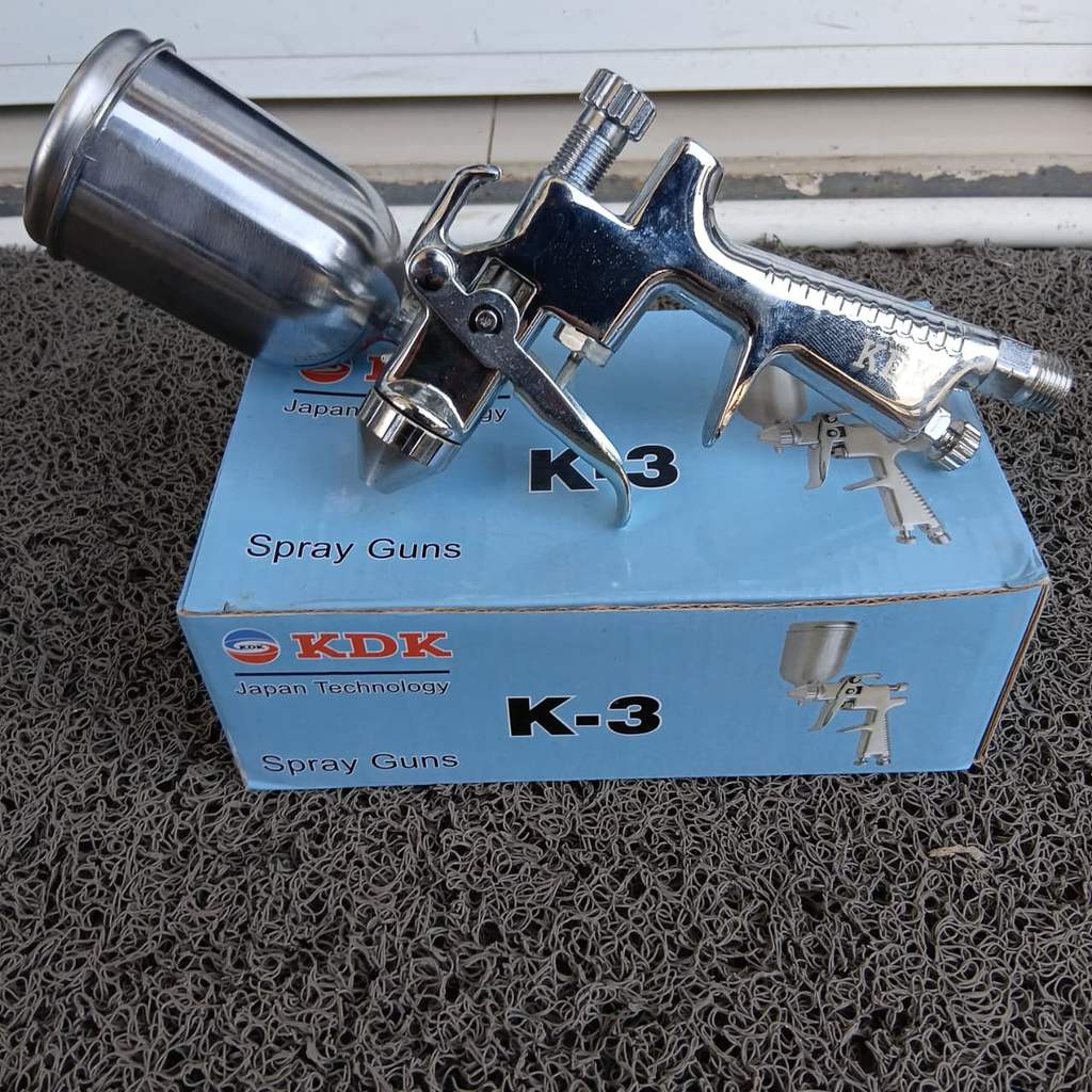 Spray Gun Tabung Atas 200cc K3B IWT SAGOLA / Alat Semprot Semprotan Cat Spraygun K-3B R3 IWT SAGOLA