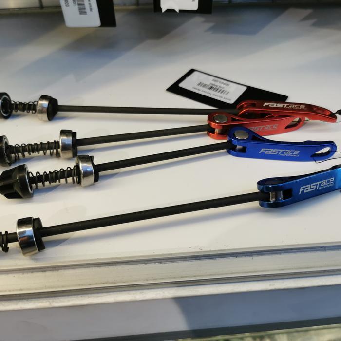 QR freehub sepeda fastace Taiwan alloy - Biru