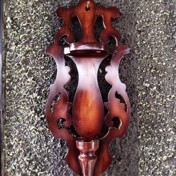 blawong keris bethok & keris patrem - plitur coklat, blawong bethok LP