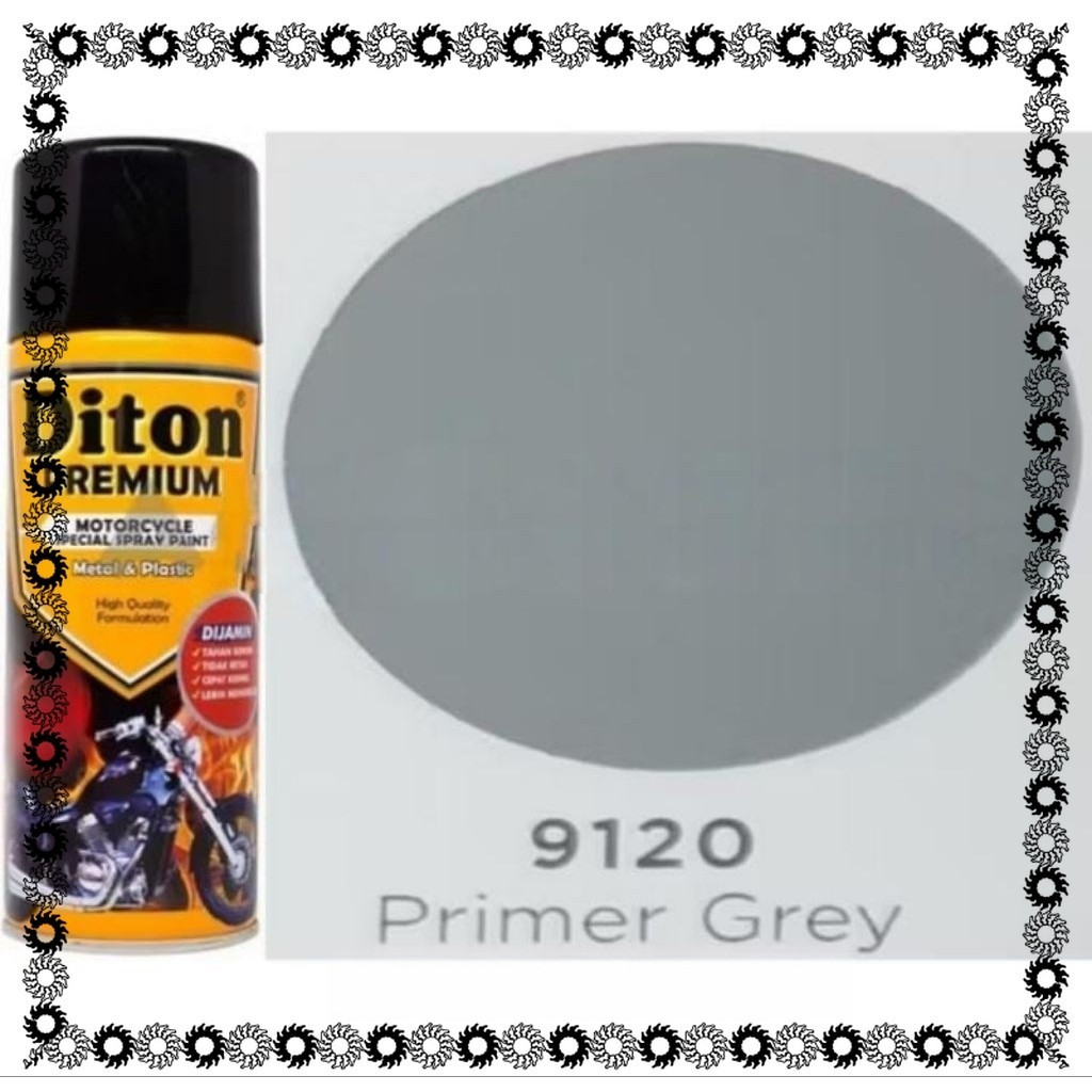 Pilox Diton Premium Pilok Dasar Primer Grey 9120