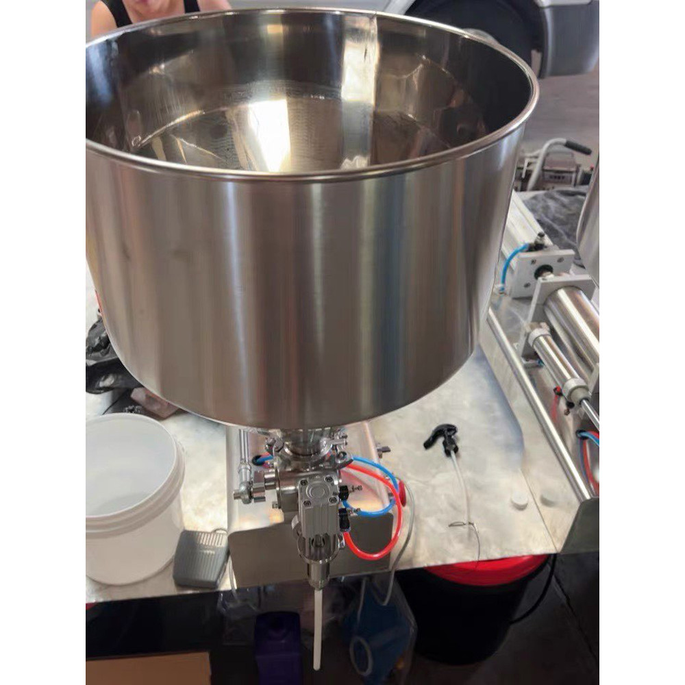 Horizontal Semi-automatic Filling Machine Ice Cream Honey Jam Soft Drink Ketchup Filling Machine