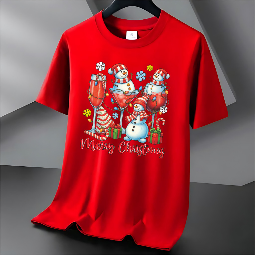 COD Misteri  KAOS NATAL MERRY CHISRTMAS BAJU NATAL KAOS NATAL TERBARU TAHUN 2025 KAOS NATAL PRIA DAN