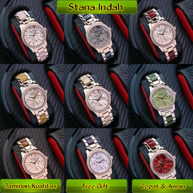 JAM TANGAN WANITA ALEXANDRE CHRISTIE AC 2463 / AC 2914 / AC 2932 / AC 2938 / AC 2299 / AC 2A31 / AC 