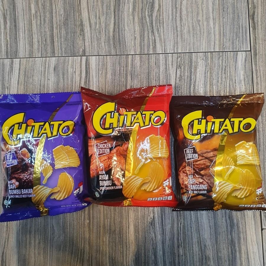 Chitato Snack Keripik Kentang 35gr Rasa Sapi Panggang / Ayam Bumbu / Sapi Bumbu Bakar