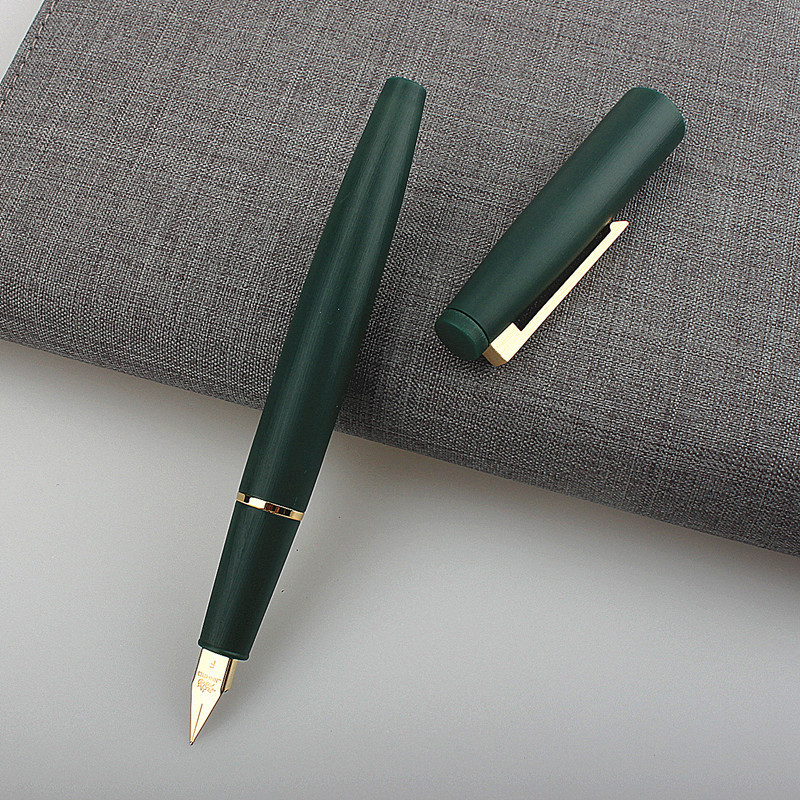 JINHAO 80 color Fiber Black Fountain Pen 0.3mm/ EF 0.38mm/F 0.5mm Nib Ink Pen With A Converter