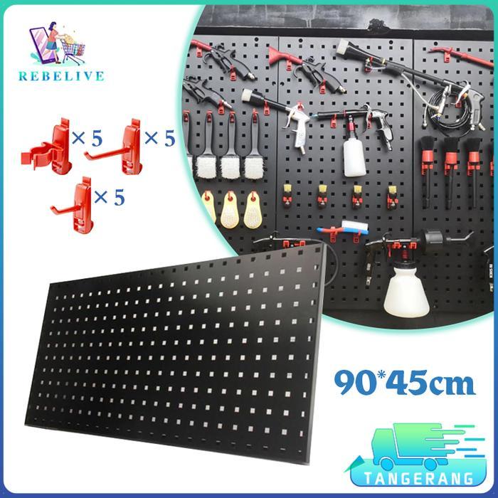 PROMO  Gantungan Pegboard Pegboard Papan Dinding Wall Tools Storage Organizer
