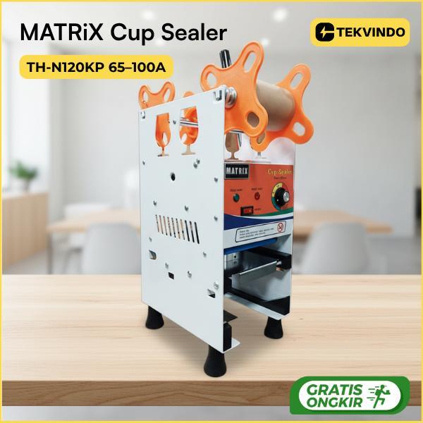 Mesin Press Gelas Plastik MTX-D1 Cup Sealer Otomatis Model Premium Untuk Minuman Dingin Panas