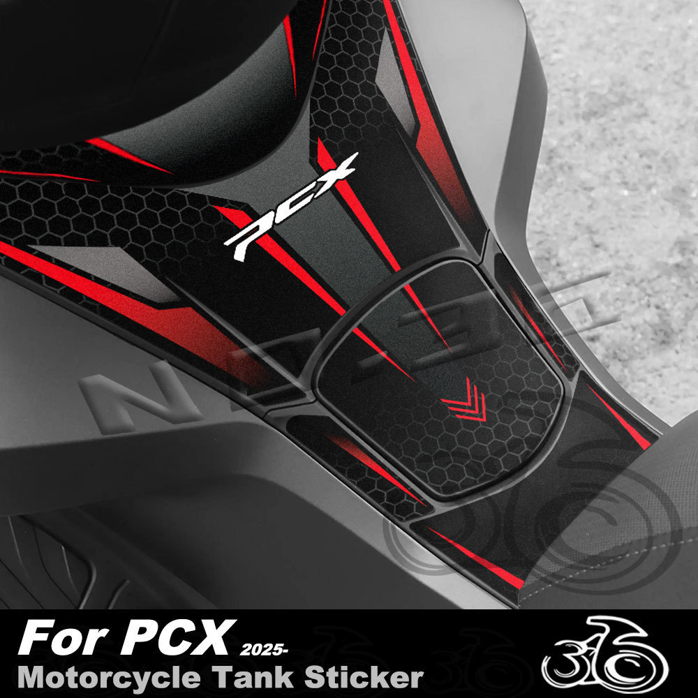 Motorcycle Tank Pad Sticker City Scooter Protection Decals Accessories For Pcx PCX 2025