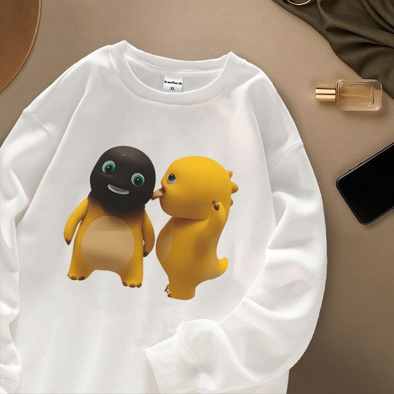 Kaos Murah Id - Tshirt Kaos Lengan Panjang Tangan Karet | Kartun Nailong Black | Bahan Cotton