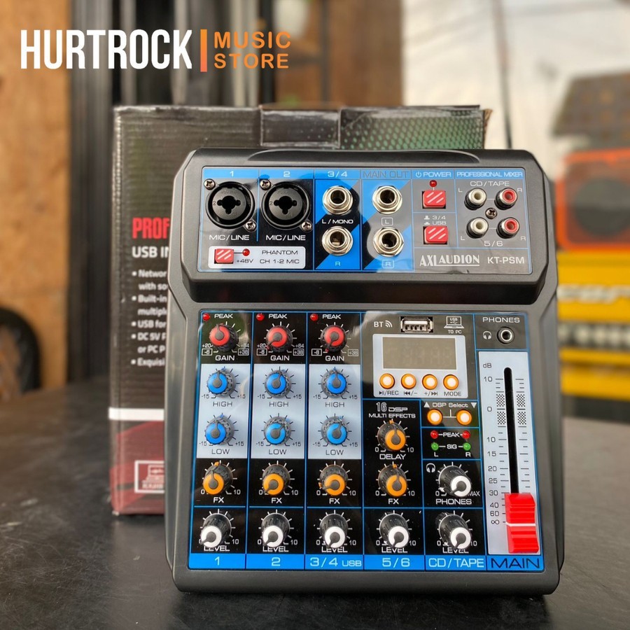 Mixer AXL Audion 6 Channel Axl Audion KT-PSM