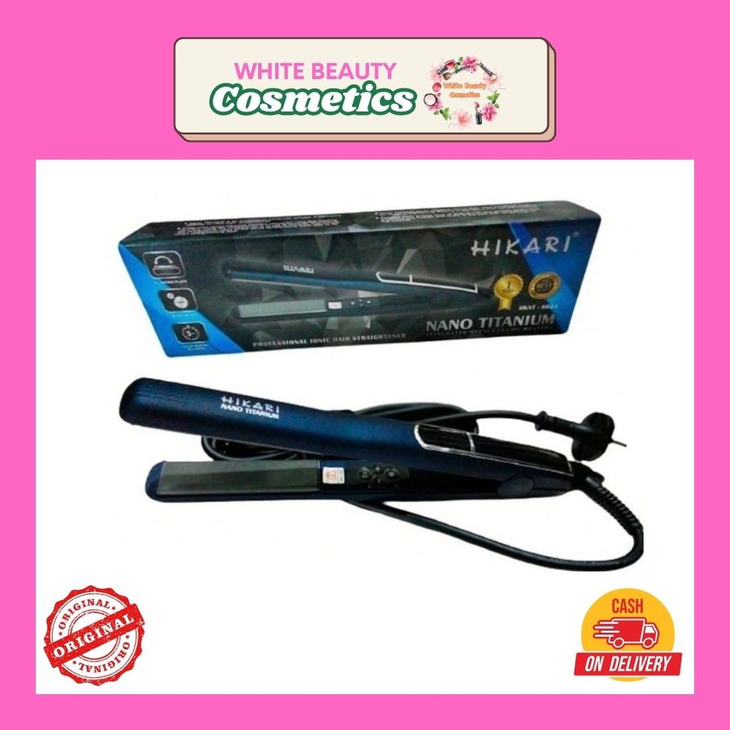 Hikari Catok Nano Titanium HKNT-6624 (Catokan Rambut)