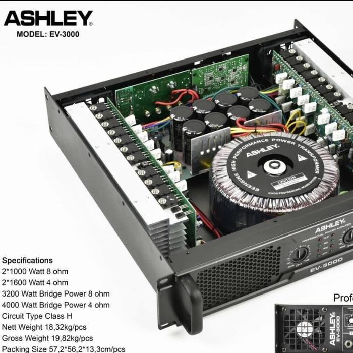 POWER ASHLEY EV3000 BARU/ASHLEY EV3000