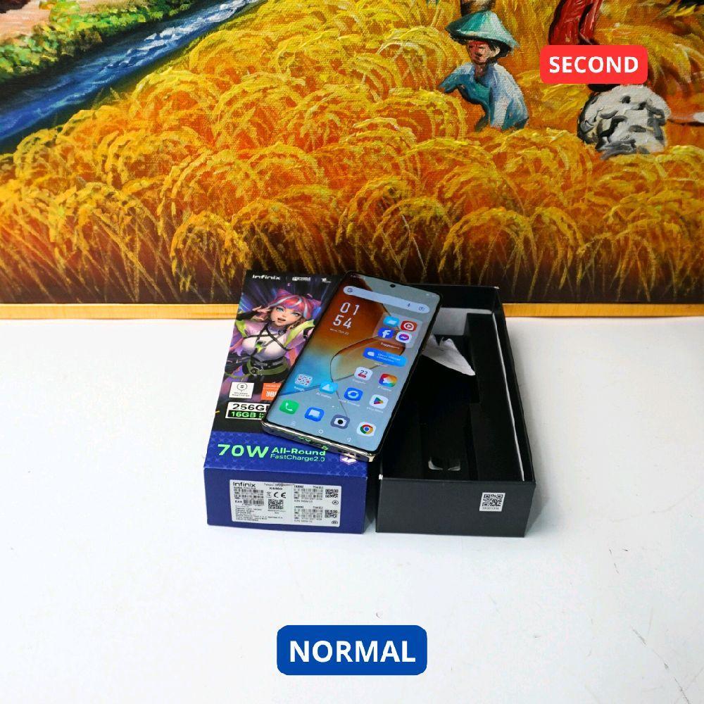 INFINIX NOTE 40 PRO 8/256 GB (4G) HP SECOND ORIGINAL SINAR MUTIARA CELL