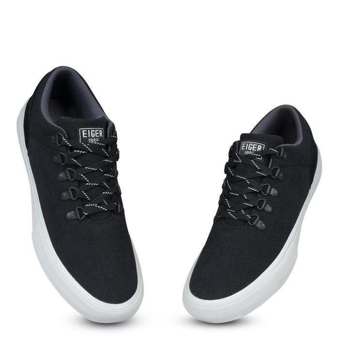 (Style Mall.id) EIGER CLIFTON SHOES 1989 PRIA - Black, 39