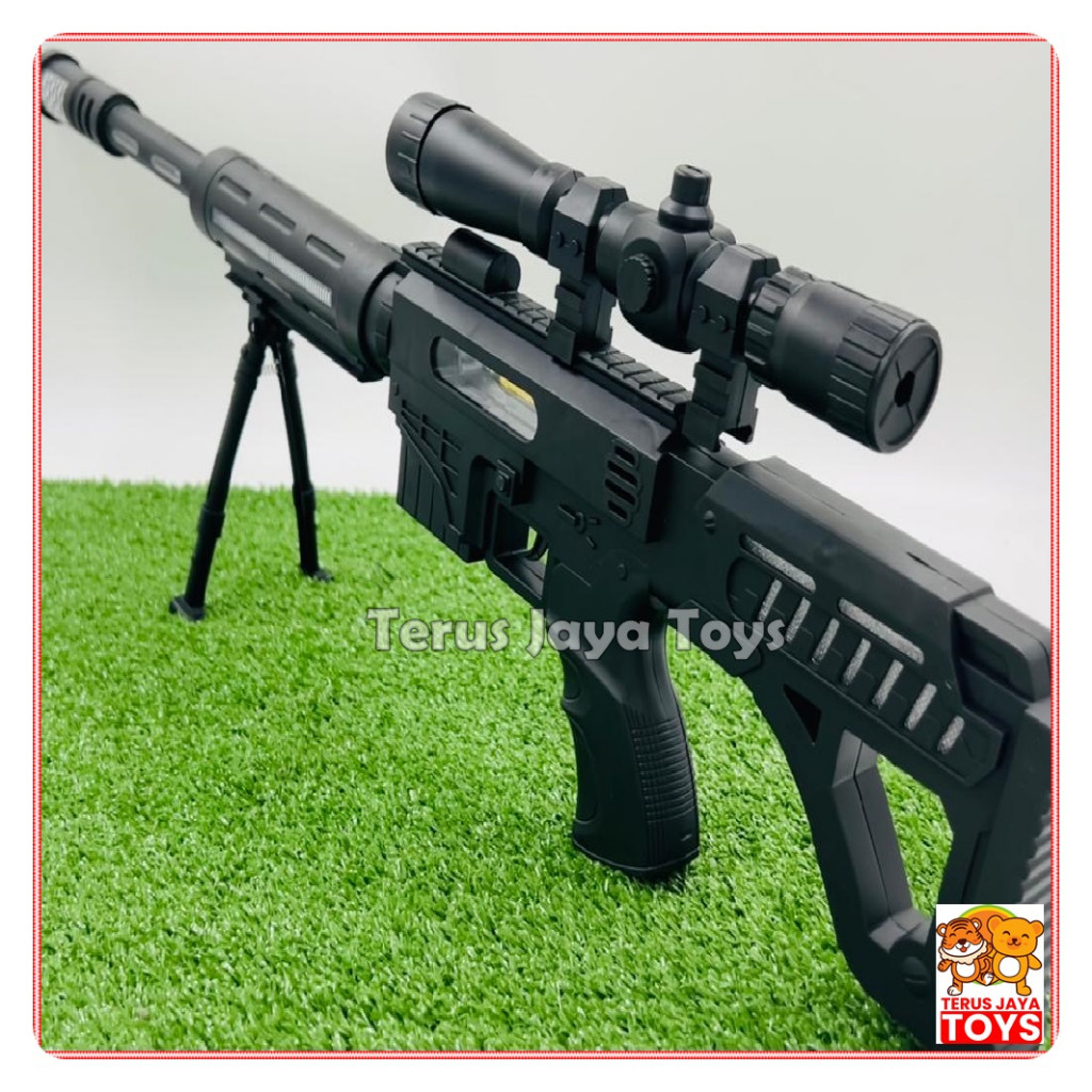 Mainan Anak Tembakan Pistol Bunyi dan Lampu