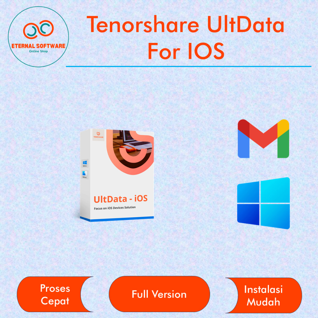 Tenorshare UltData For IOS Full Version Software Recovery Data IOS Full Lisensi Lifetime