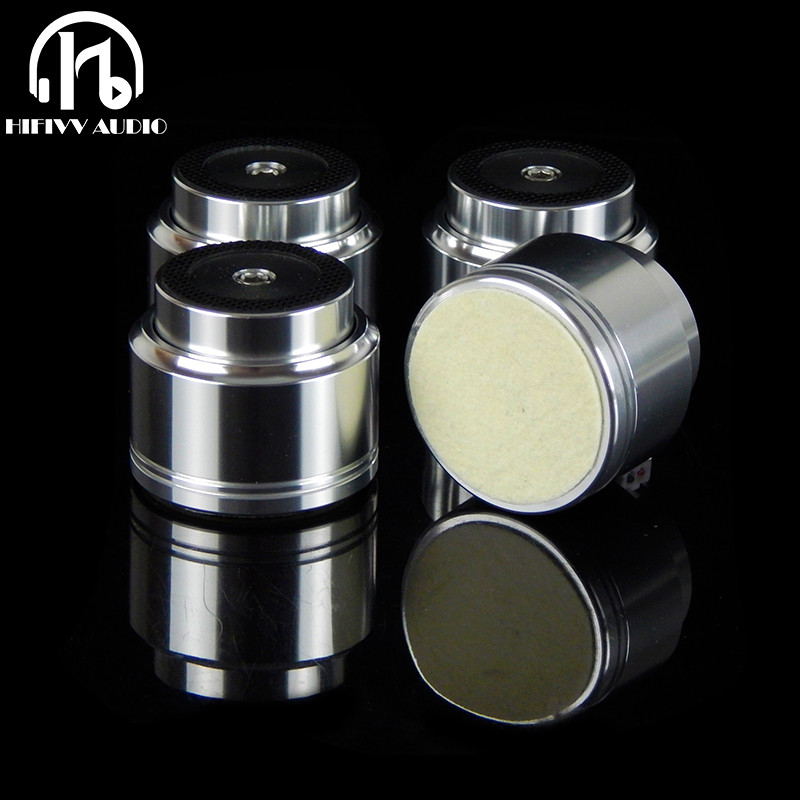 1pcs aluminum magnetic suspension foot pad p of HIFI auo amp Speaker PC Machine feet Mats Pads Magle