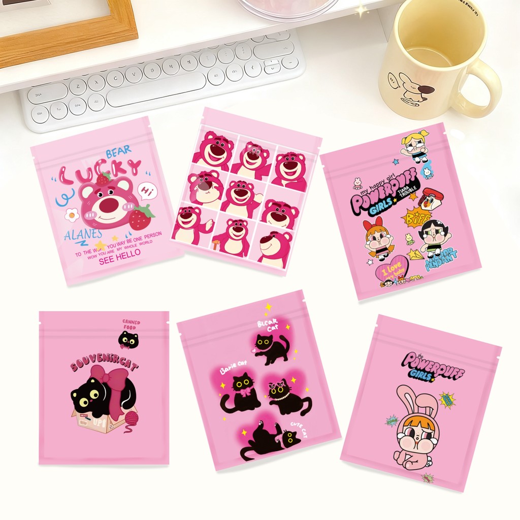 Plastik Souvenir Motif Kupu Lucu Plastik Blindbag Plastik Kemasan Blinbag Plastik Kemasan Kejutan Pl