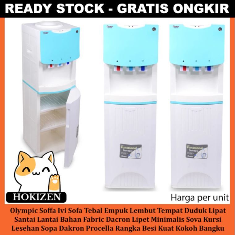 Cosmos Disfenser Cwd 5603 Berdiri Dispenser Cwd5603 Hot Cool Fresh K-Style Meja Kosmos 3 Kran Keran 