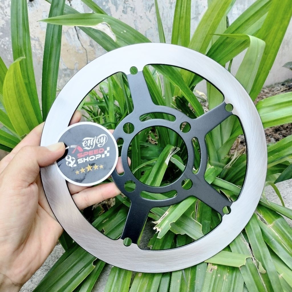 SOLAROIS  Disc Piringan cakram Depan coak tebal Motif by sunstar datar 220 mm Jupiter vega Fizr Nuov