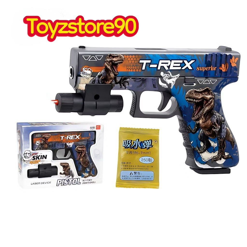 makinlaris - Mainan pistol tembakan peluru water gell/jely