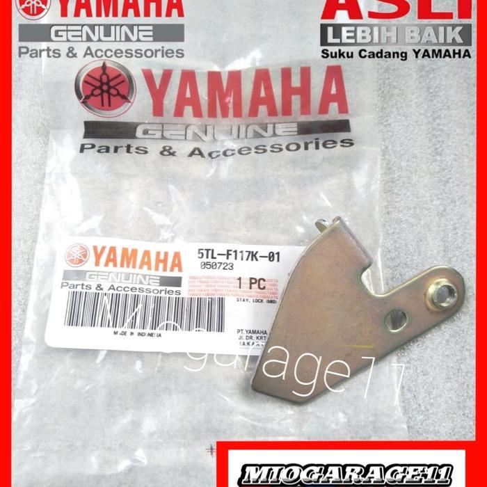 Plat Dudukan Kunci Jok Belakang Mio Sporty Mio Smile Mio Soul Original 5TL-F117K-01