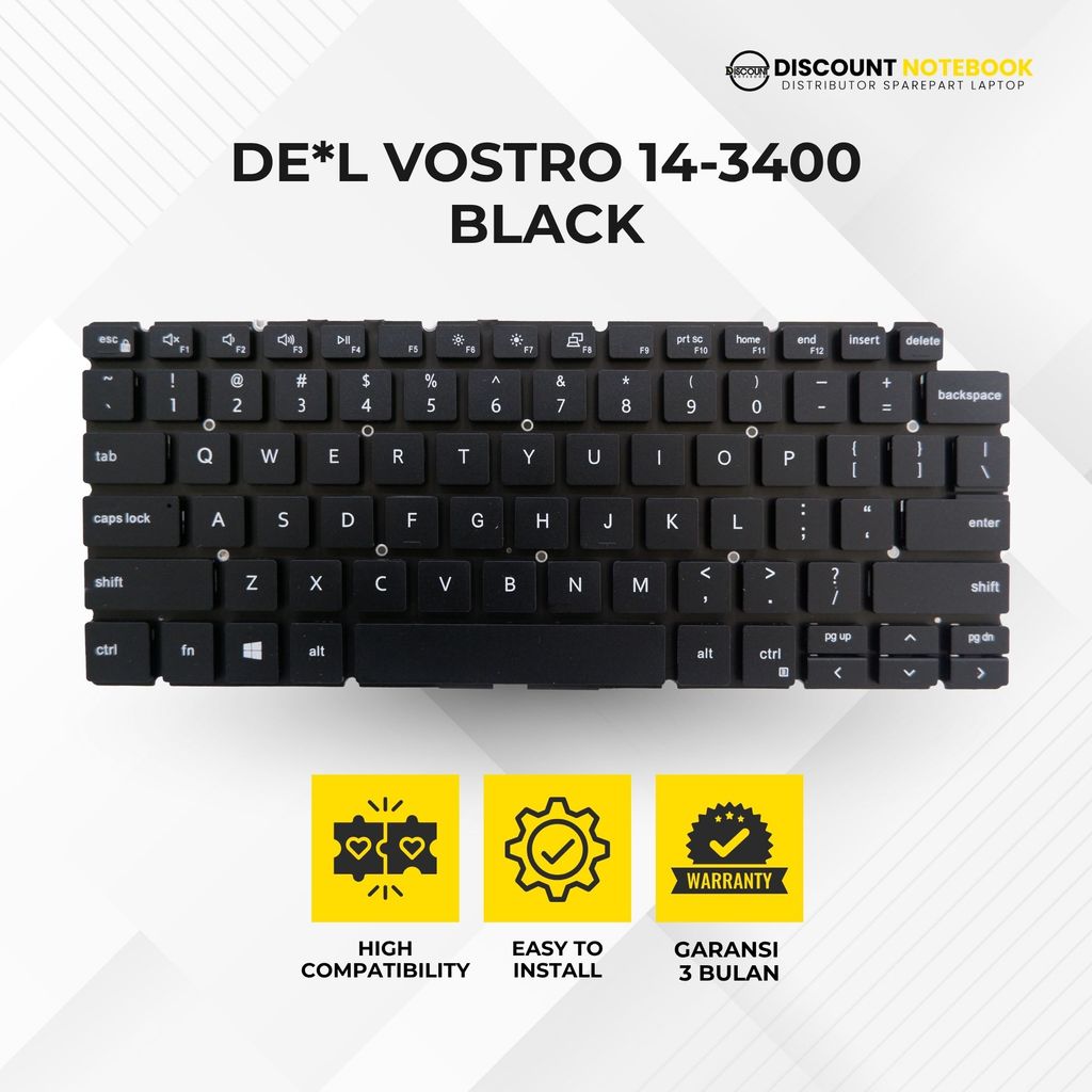KEYBOARD DELL VOSTRO 14-3400 BLACK