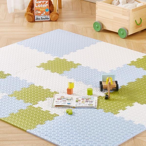 Karpet Matras Puzzle Alas Lantai Tebal 30x30CM - BONBOX BMP30 - Green