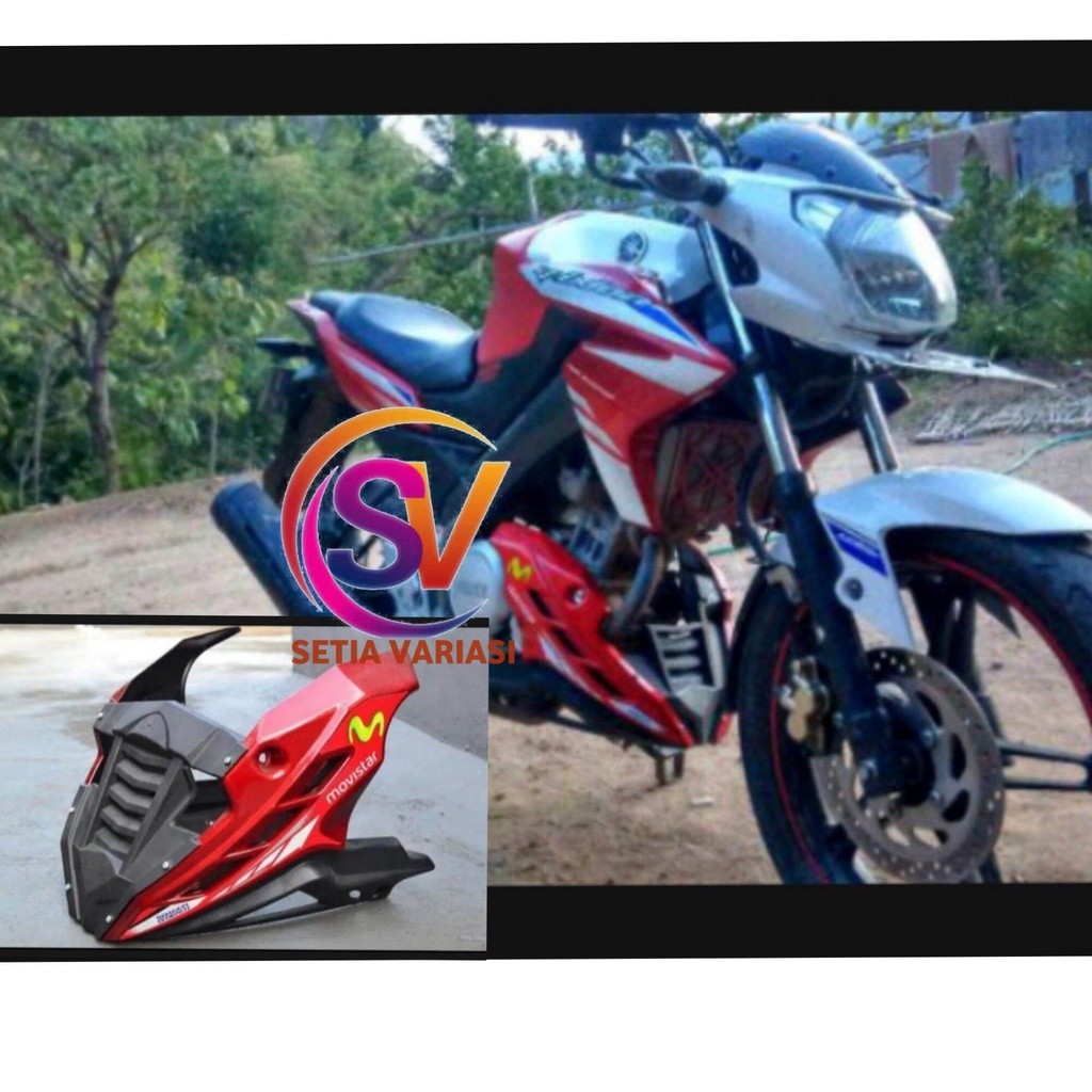 CICISHOP Cover mesin Vixion - tutup mesin Vixion