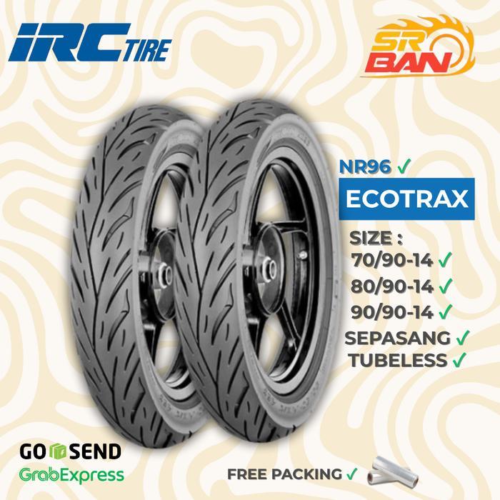 Ban ECOTRAX 70/90, 80/90, 90/90-14 Tubeless untuk Motor matic - 70/90-14