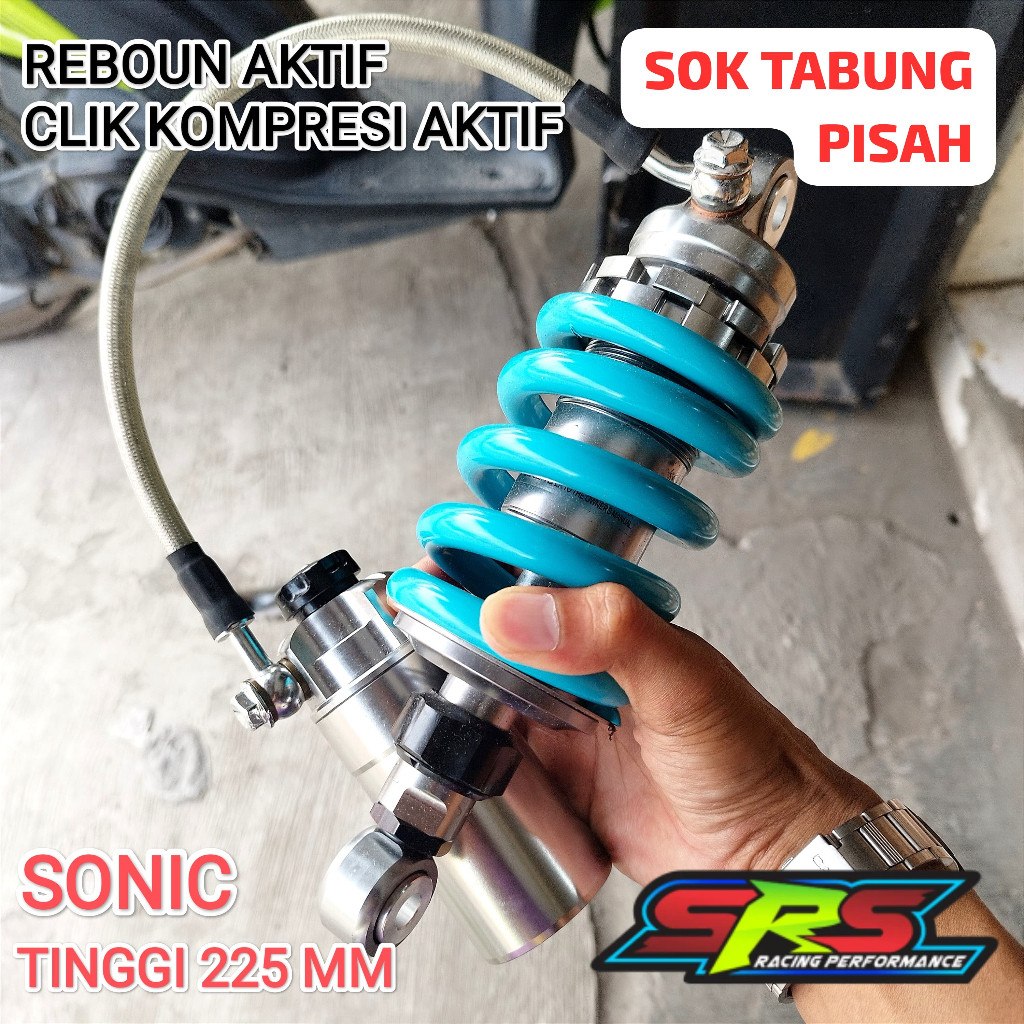 Srs Monoshock Sok Tabung Sonic Universal Tinggi 225 235 mm